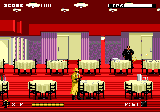 Dick Tracy screenshot 4 for Sega Mega Drive